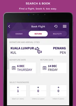 Malindo Air screenshot 4