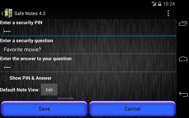 Safe Notes is a secure notepad screenshot 23