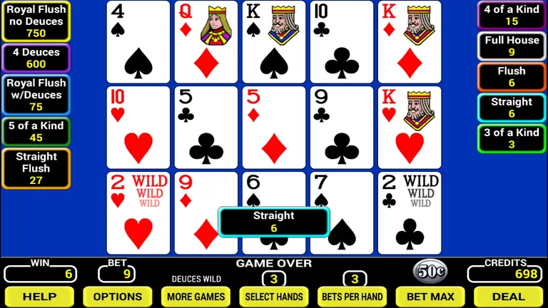 Triple Play Poker screenshot 2