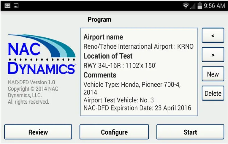 NAC-DFD® screenshot 1
