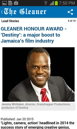 Jamaica Gleaner screenshot 6