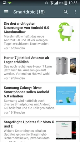 News für Android screenshot 2