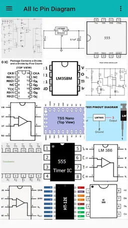 All Ic Pin Diagram screenshot 2