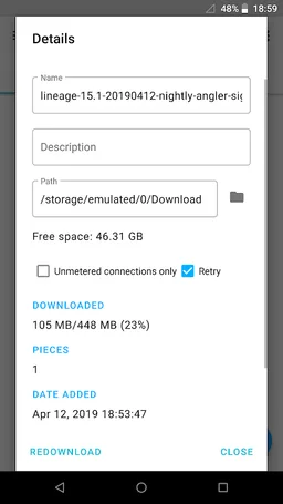 Download Navi - Download Manager screenshot 8
