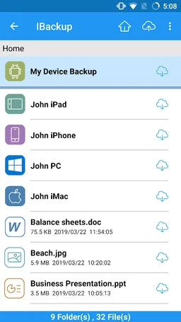 IBackup screenshot 3