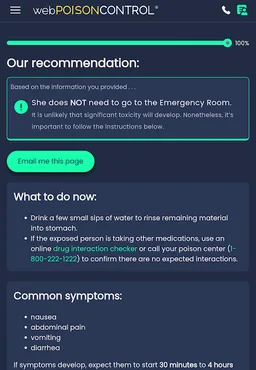 webPOISONCONTROL® Poison App screenshot 16