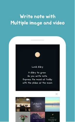 Luna Diary-journal on the moon screenshot 2