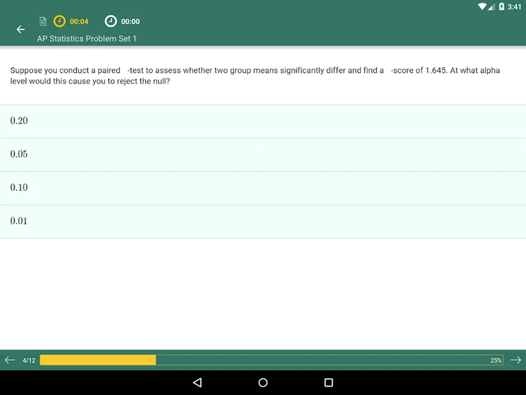 AP Statistics Practice & Prep screenshot 1