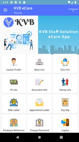 KVB eCare screenshot 7