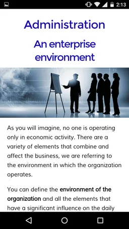 Administration Course screenshot 4