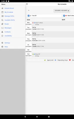 Radar Schedules screenshot 8