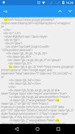 HTML/CSS Website Inspector screenshot 1