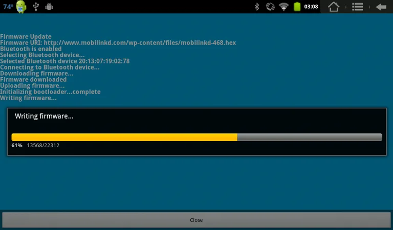Mobilinkd TNC Config screenshot 6