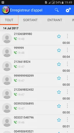 Auto Call Recorder 2018 screenshot 3