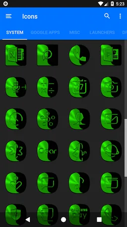 Wicked Green Icon Pack ✨Free✨ screenshot 12