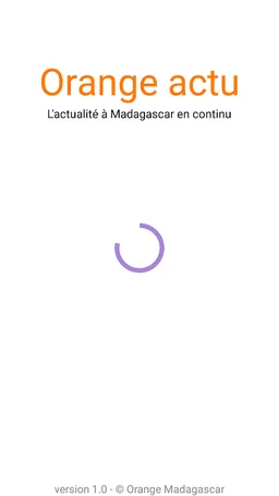 Orange actu Madagascar screenshot 2