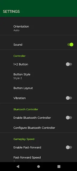 GearOne - GG/SMS Emulator screenshot 6