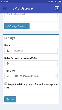 SMS Gateway screenshot 4