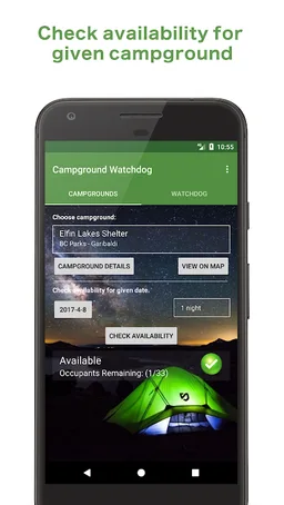 Canadian Campgrounds Watchdog screenshot 1