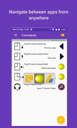 Swipe Gestures Launcher - Edge Screen, Edge bar s8 screenshot 5