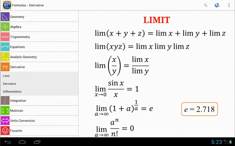 Maths Formulas screenshot 8
