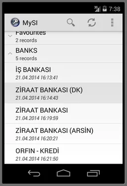 MySI (Password Manager) screenshot 2