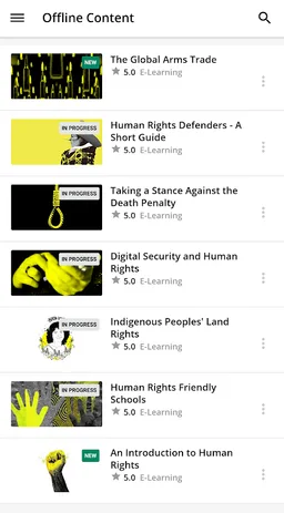 Human Rights Academy screenshot 2