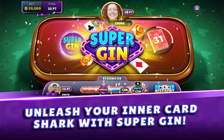 Gin Rummy Super - Card Game screenshot 17