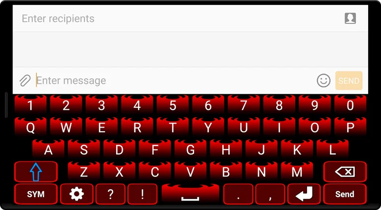 Evil Red Keyboard screenshot 6