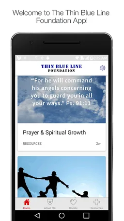 Thin Blue Line Foundation screenshot 2
