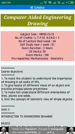 Dr. AIT - Syllabus screenshot 8