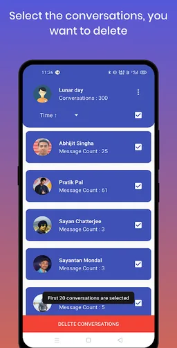 Delete Messages on Messenger a screenshot 5