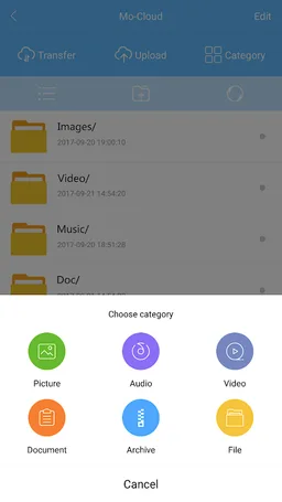 Mo-Cloud screenshot 3