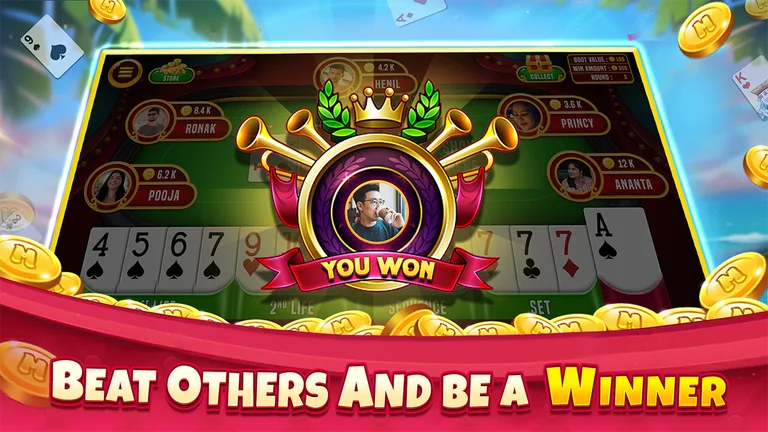 Indian Rummy Offline Card Game screenshot 4