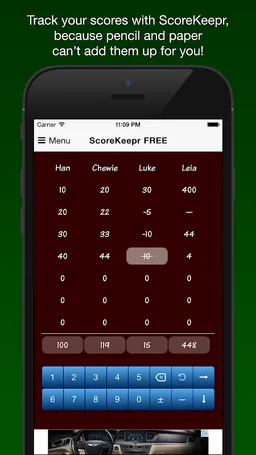 Score Keeper screenshot 1
