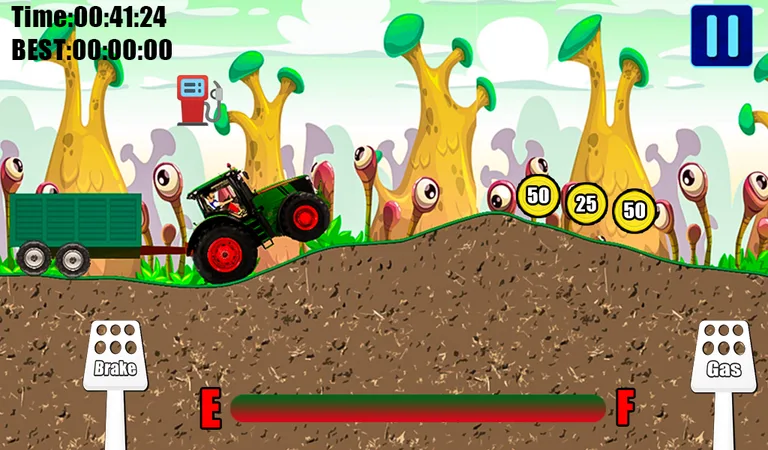 Offroad Tractor Trolley Transp screenshot 8