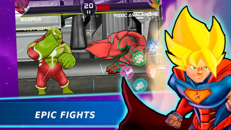 Superheroes Vs Villains Battle screenshot 1