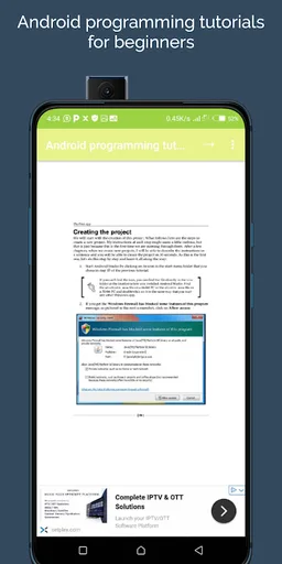 Android programming tutorials screenshot 1