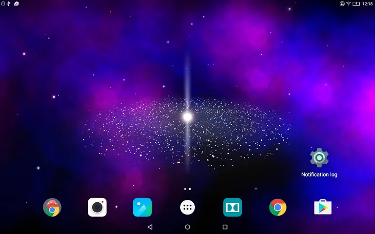 Galaxy 3D Live Wallpaper screenshot 8