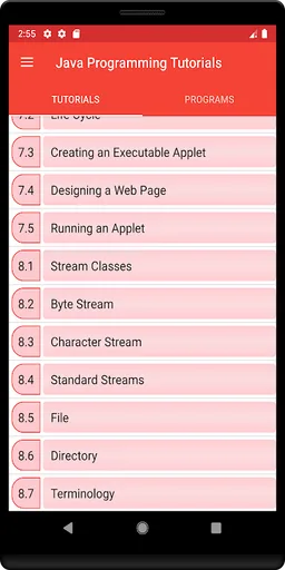Java Programming Tutorials screenshot 15