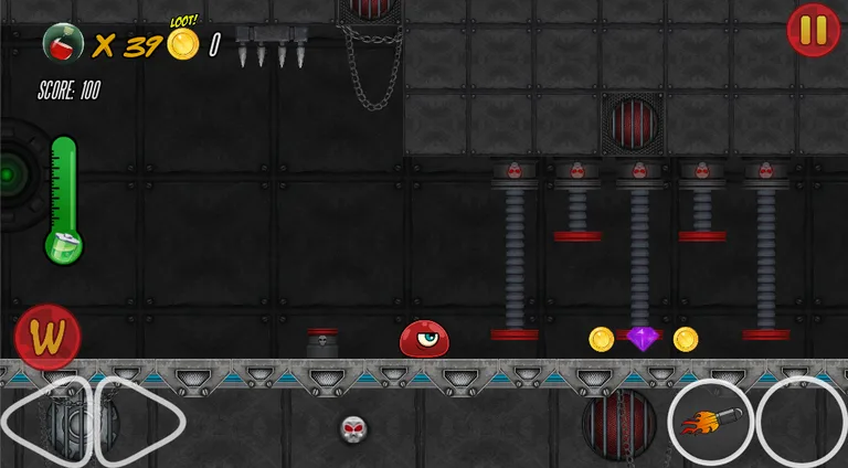 Red Ball Rush screenshot 2