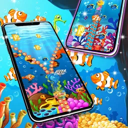 Fish zipper lock screen screenshot 4