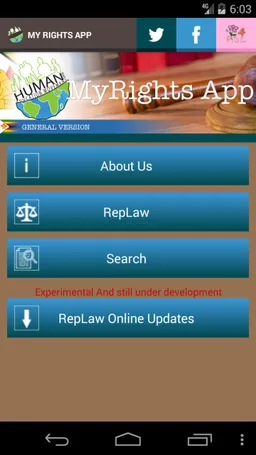 Zimbabwe Laws App screenshot 2