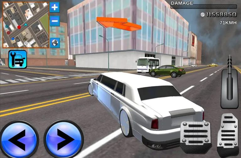 Limo Driving 3D Simulator screenshot 2