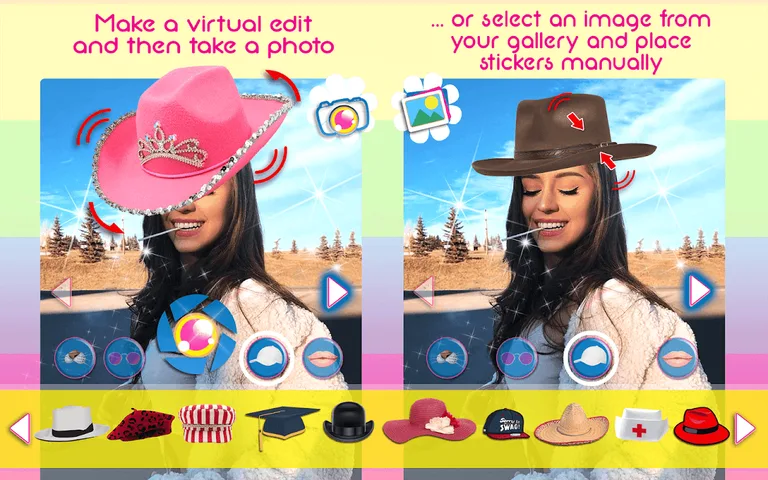 Hat Stickers for Photos screenshot 6