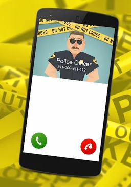 Police Kids Fake Call Prank screenshot 3