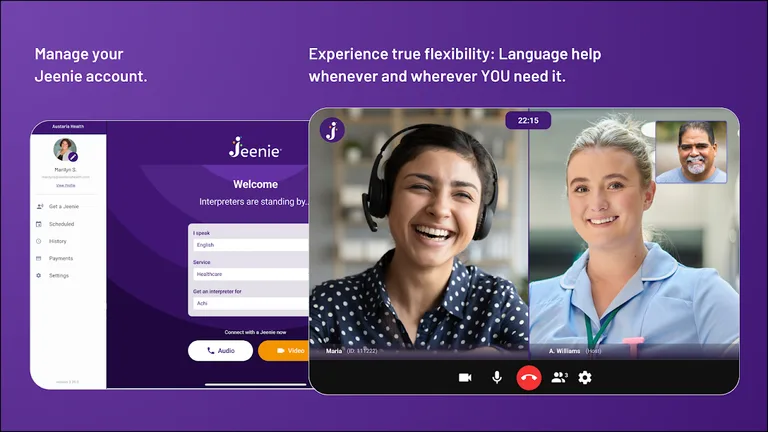 Jeenie: 24/7 Live Interpreting screenshot 12