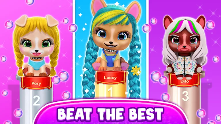 Hairstyle: pet care salon game screenshot 11