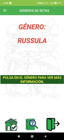 Géneros de Setas screenshot 1