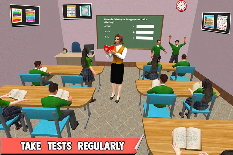 High School Teacher Simulator: Virtual School Life screenshot 4
